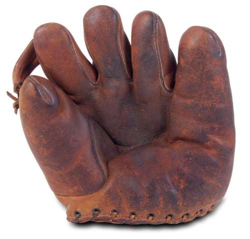 Lou Gehrig Glove Front